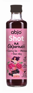 Shot na odporność róża - malina - czarny bez 250 ml