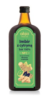 Imbir z cytryną sok 100% NFC 500 ml