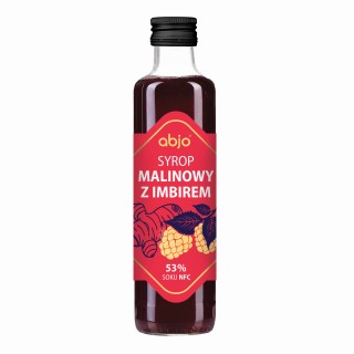 Syrop malinowy z imbirem 250ml