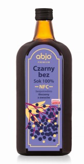 Czarny bez sok 100% NFC 500 ml